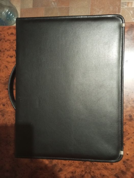 Шкіряний портфель -папка