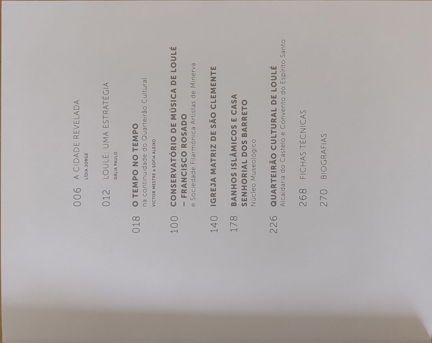 O  Tempo no Tempo: No Quarteirão Cultural de Loulé
