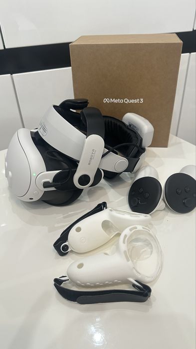 Meta Quest 3 128GB 4k + BoboVR M3 pro Gogle Vr Oculus