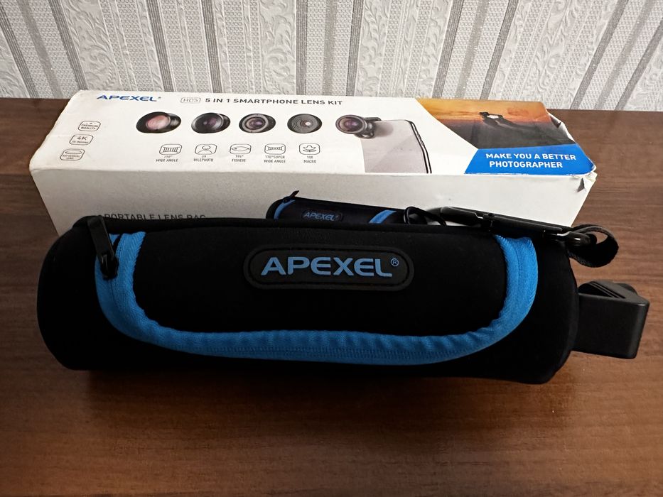 Обьективы Apexel HD5 для телефона