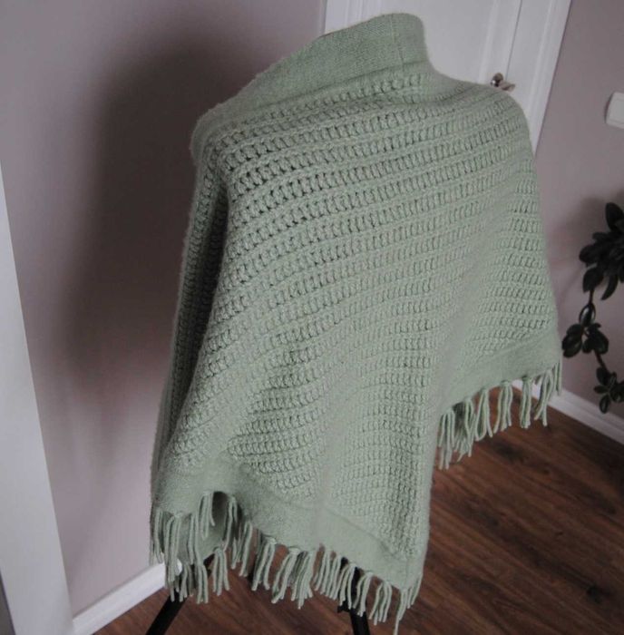 Кашеміровий шарф накидка хустка пончо Hemisphere / кашемировый платок