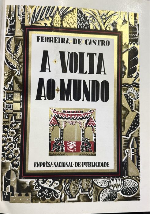 Livro A Volta ao Mundo - Ferreira de Castro (1942)