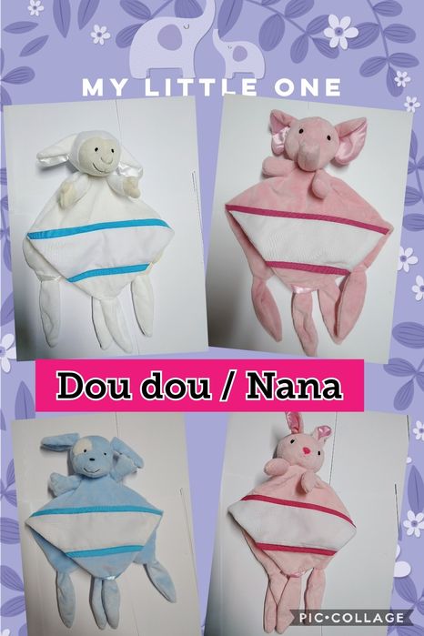 Dou dou nana personalizado com nome e data de nascimento
