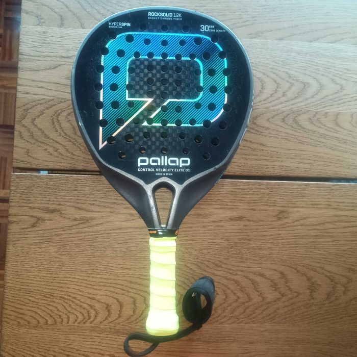 Raquete de pádel pallap control velocity elite 01