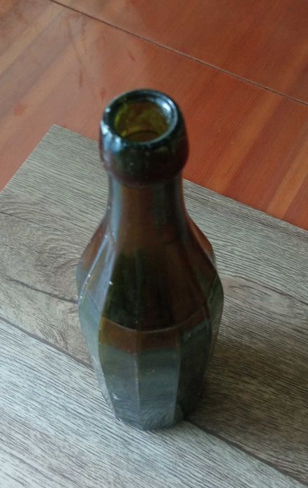 Пивна пляшка з гранями, Ранній СССР (НЕП), КБЗ, 1920 роки. Бутилка.