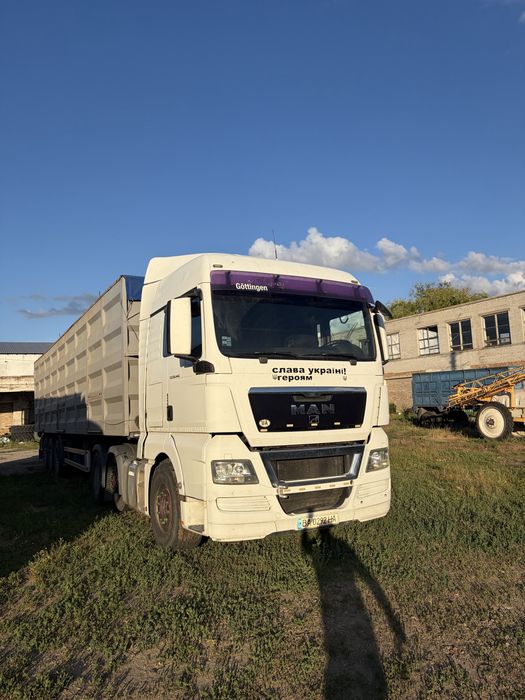Ман tgx з причепом