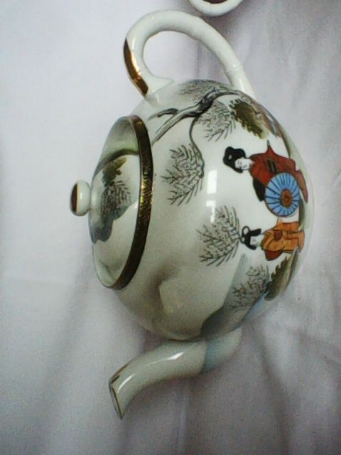 Serviço de Chá Japonês - Completo - Louça Antiga - 21 peças