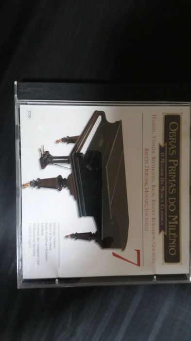 Coleção de CDs de música clássica