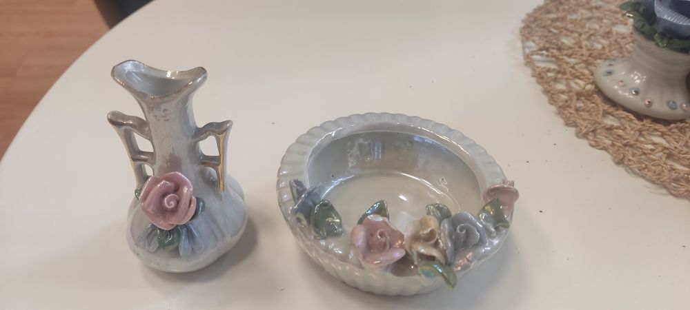 Komplet wazonik i pudełeczko