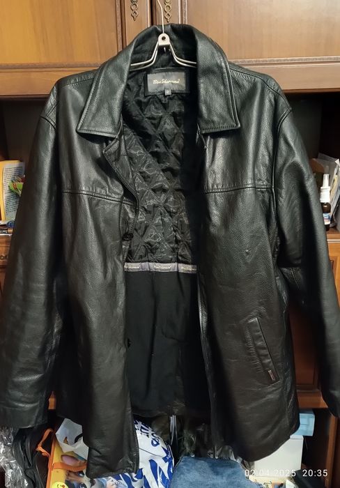 Шкіряні курточки Bertanni London 3XL та Ben Sherman 4XL