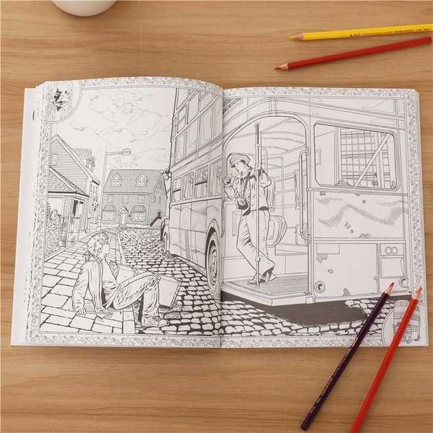 Розмальовка Harry Potter Coloring Book