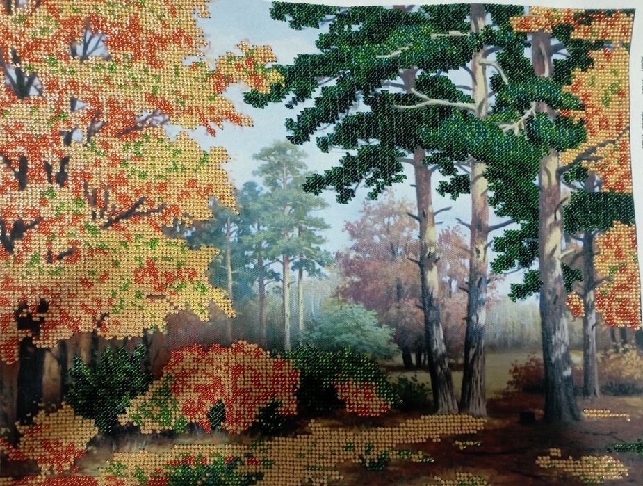 Вишита картина бісером