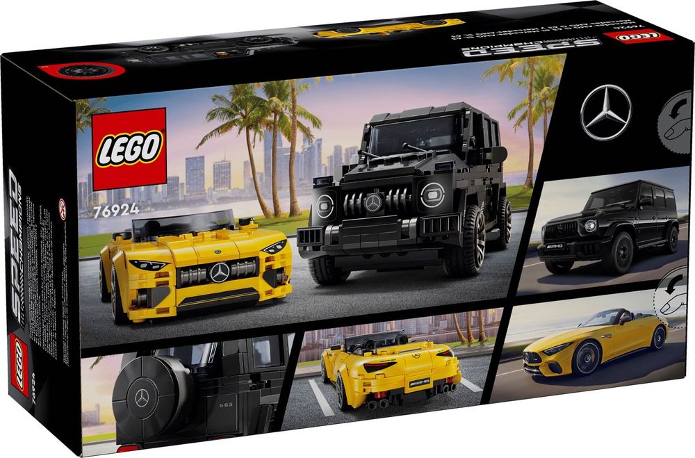 LEGO Mercedes AMG G63 i AMG SL63  nowy zestaw nr 76924 ŁÓDŹ