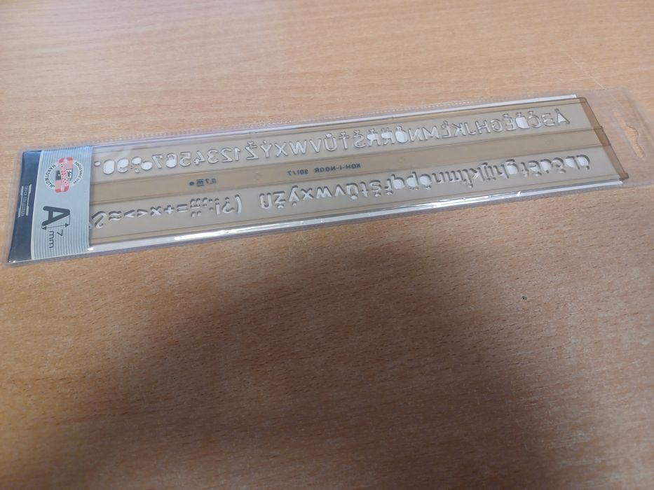 KOH-I-NOOR 901/7 Szablon cyfrowo-literowy
