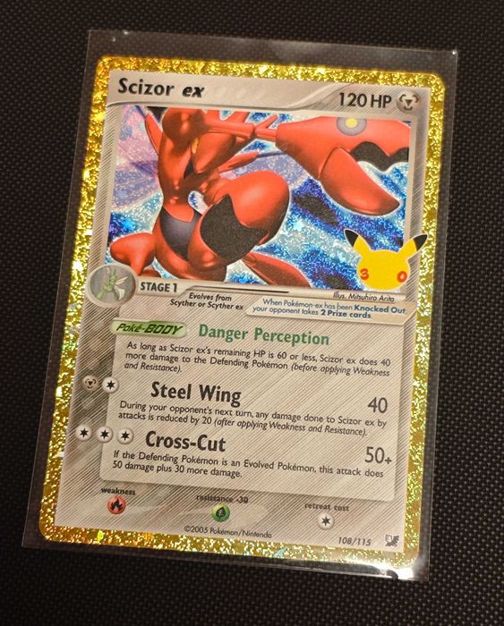 Scizor EX Pokemon 30th Celebration Classic Collection