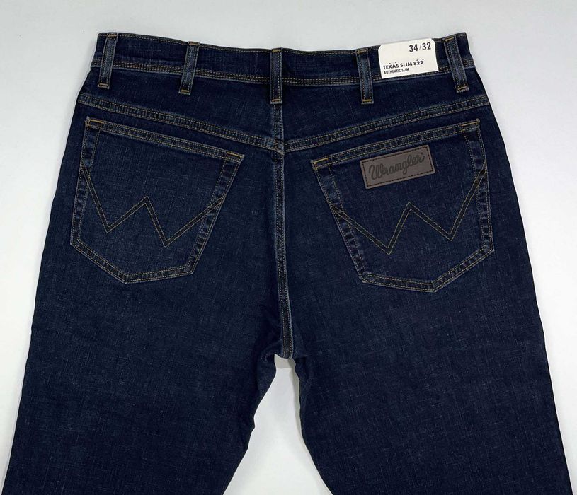 Spodnie męskie jeansy Wrangler Texas Slim 822 Cross Game W42 L32