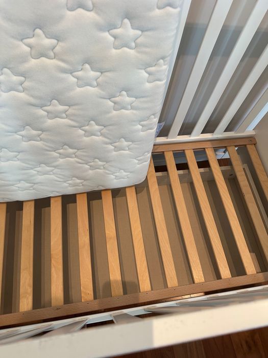 Berço Micuna Globito com gavetão e Colchão Ecus Kids