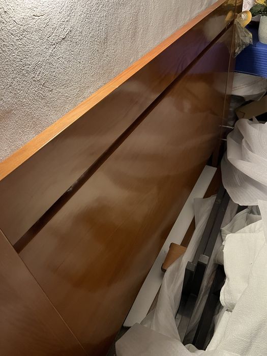 Cama de casal com colchão 150x200