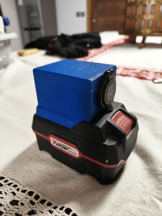 Powerbank para bateria parkside