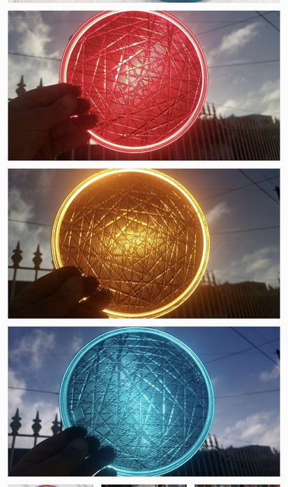 Vidros de semaforos 3 unidades