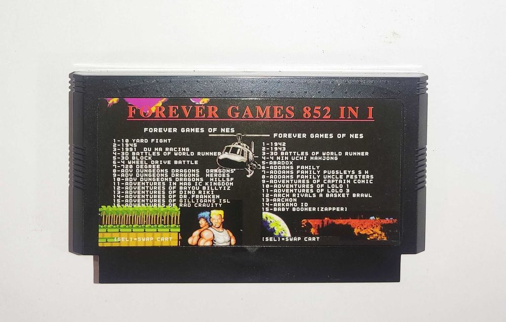 НАЛОЖКА! Картриджі денді 852в 1, Гарантія 3 міс. Заходь!