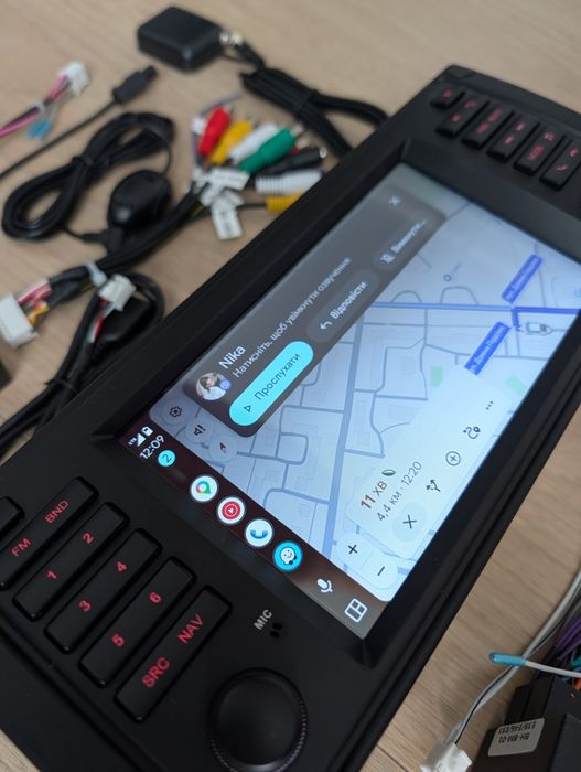 Магнітола 6/64GB BMW E39, Е38 (8 ядер, 6 ГБ оперативки, Android 16, DSP звук, CarPlay Android Auto)