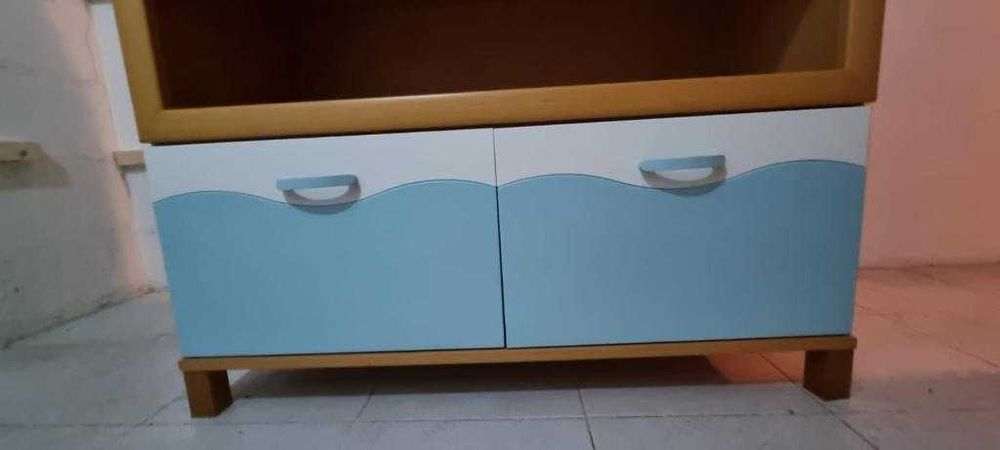 Cómoda Quarto Criança Azul