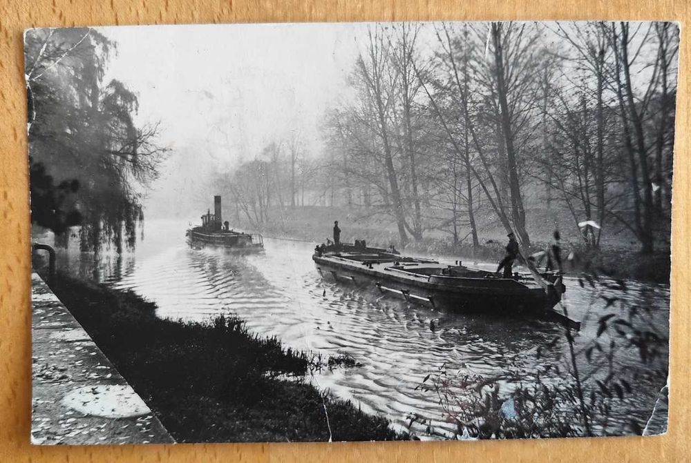 Pocztówka Opole kanał Odry PTTK fotografia A. Śmietański okres PRL