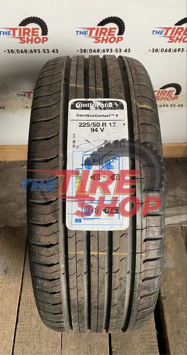 1шт нове 225/50R17 Continental ContiEcoContact 5 94V