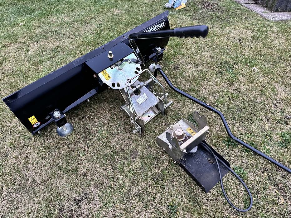 Pług do śniegu TIELBURGER TS 125 do traktorka / kosiarki