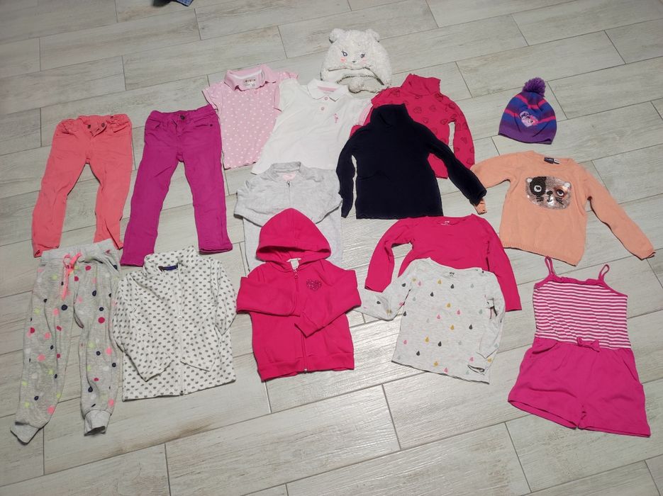 Zestaw ubranek dziewczęcych rozm. 98/104