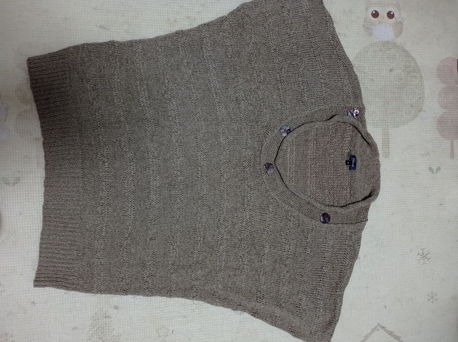 Elegancki sweter/bezrękawnik - XL