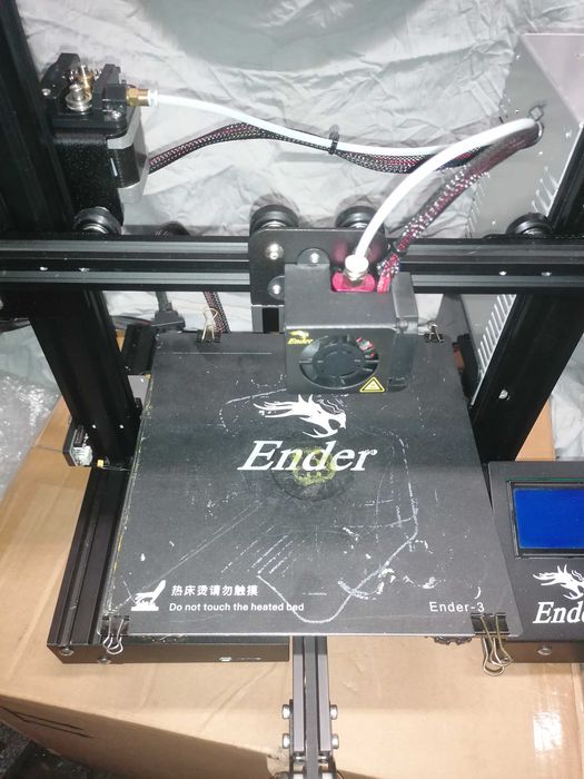 Drukarka 3D Creality Ender 3 - cicha płyta SKR Mini v3, Marlin pl