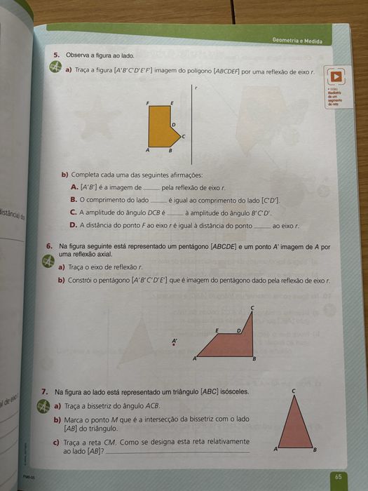 Fichas de matemática 6 ano