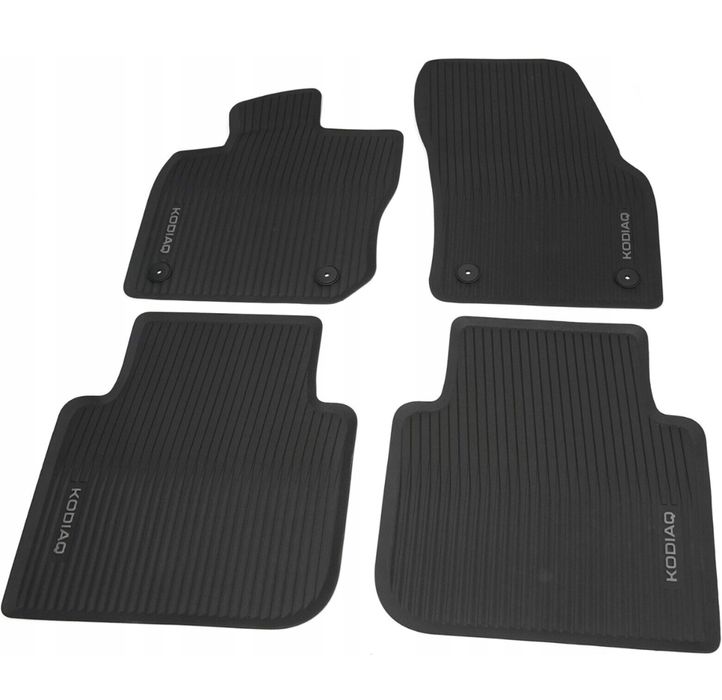 Dywaniki nowe oryginalne gumowe skoda kodiaq przod i tył