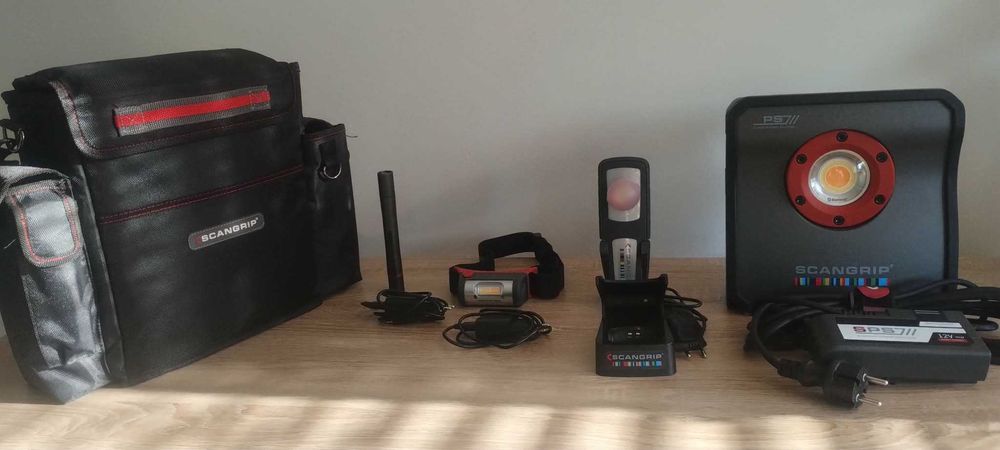Zestaw lamp inspekcyjnych Scangrip 3gen DETAILING KIT - Ultimate