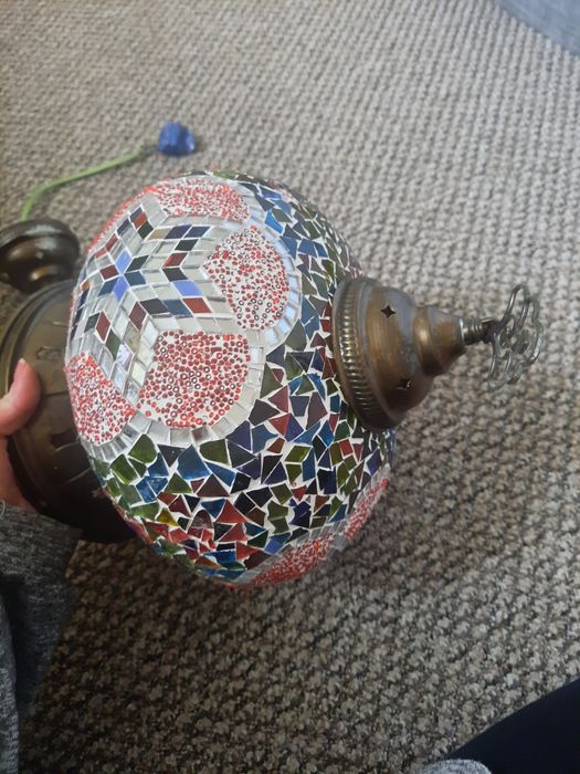 Люстра тіффані в мароканському стилі