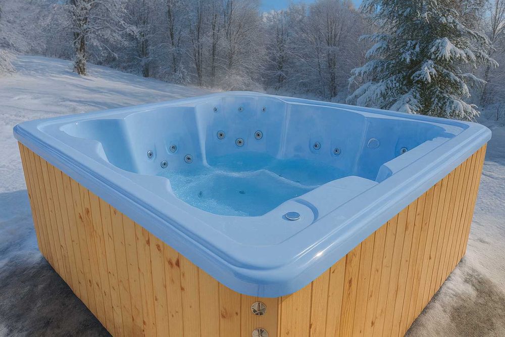 JACUZZI model zimowy z piecem i masażem. Dostępne ! PROMOCJA