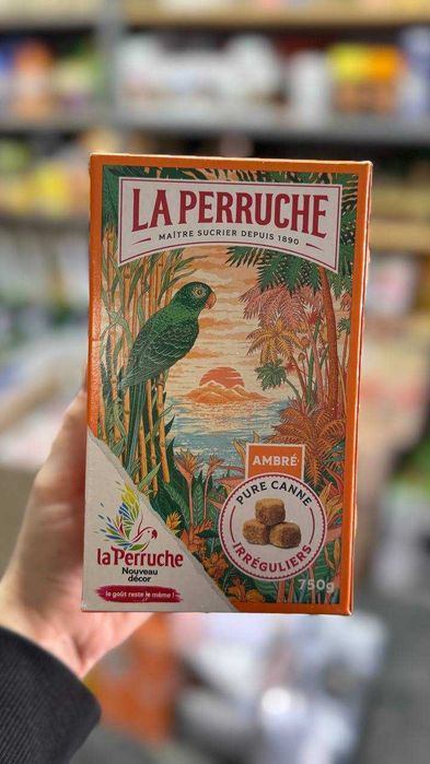 Тросниковий цукор кубиком La Perruche 750 г