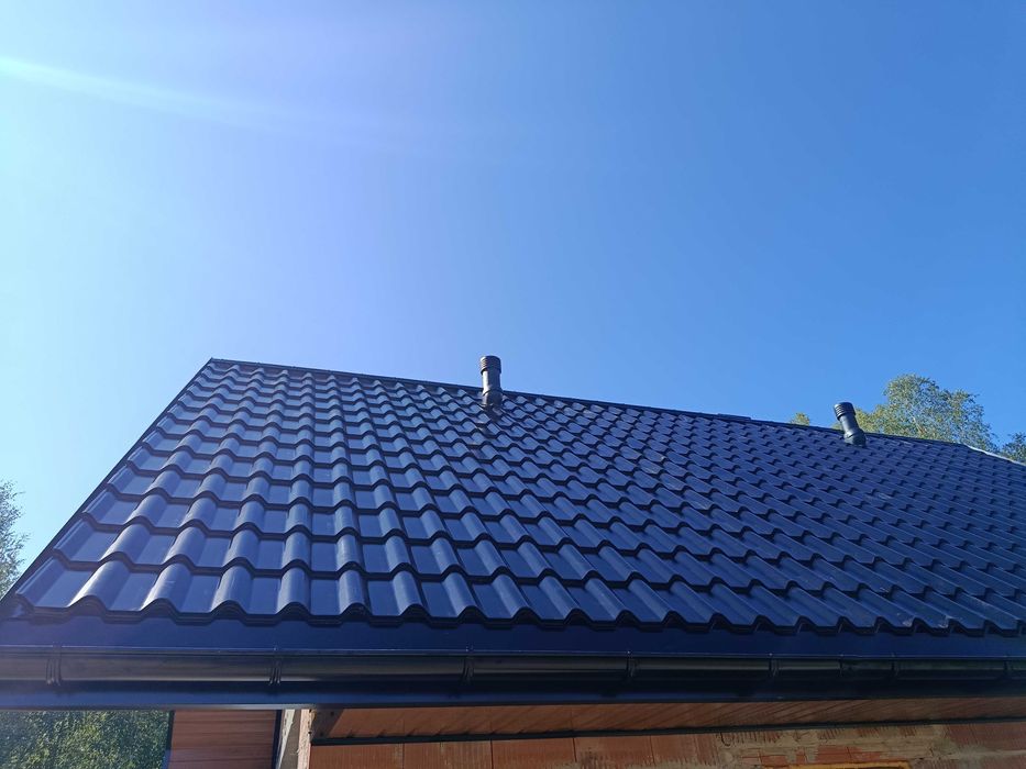 Blachodachówka Diament Plus superior czarny, 7 po 4mbszt