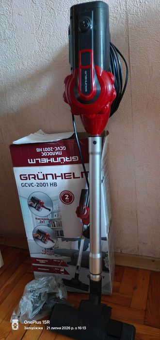Пилосос ручний для дому Grunhelm GCVC-2001 HB