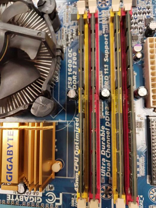 Продам комплекты сокет 775 GIGABYTE GA-EP43-S3L, Asus P5G41T-M LX2/GB