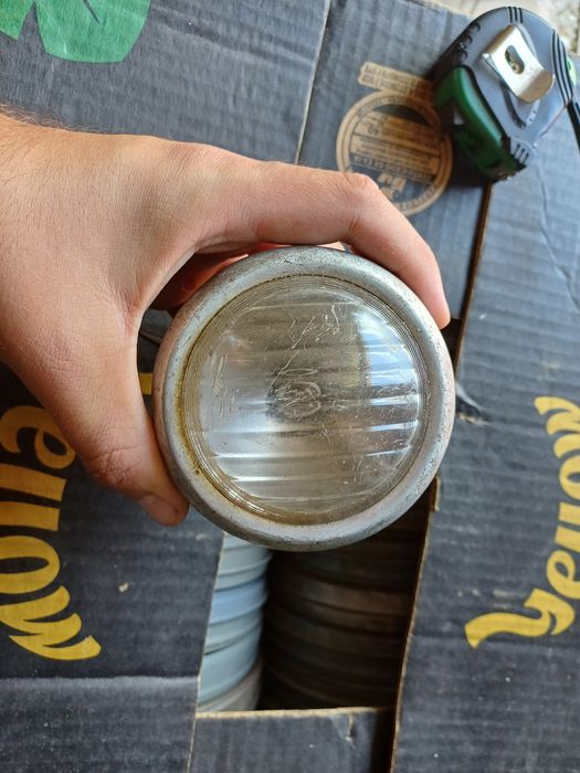 Zabytkowa lampa rowerowa staroć antyk zabytek