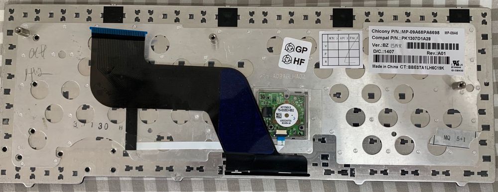 HP Elitebook 8440 - keyboard64409199497985120