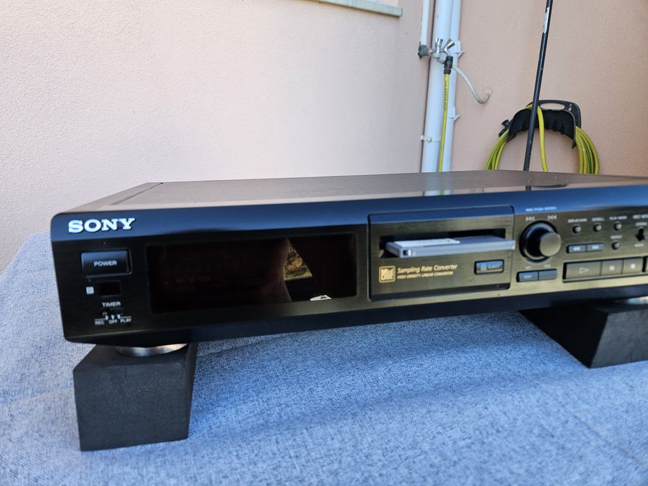 Deck MiniDisc Sony MDS-JE500 Hi-Fi Vintage – Impecável