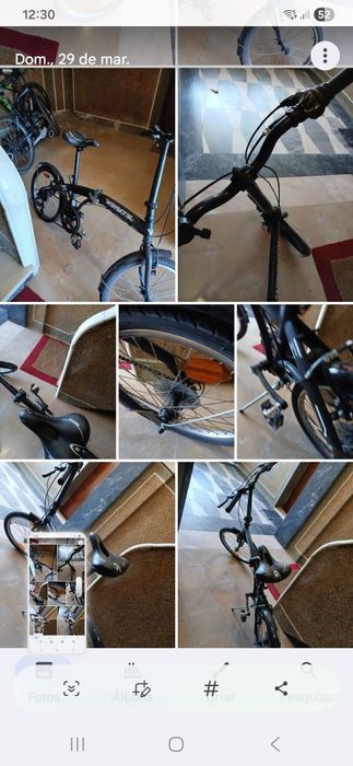 Vendu bicicleta usada é capacete. Linda!