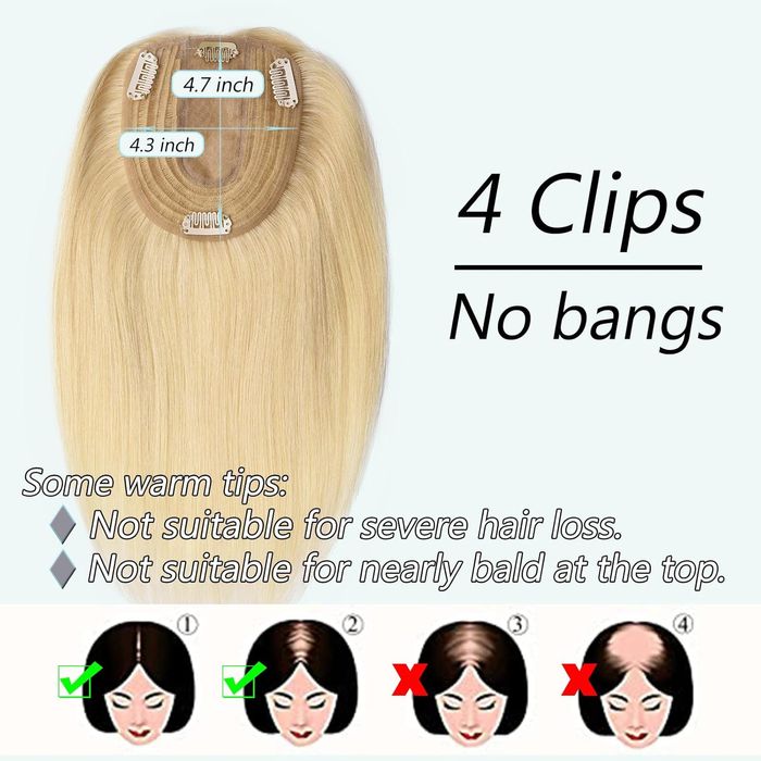 Nakładka z naturalnych włosów