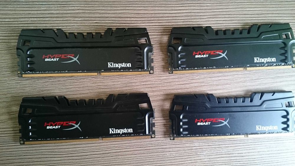 DDR3 Kingston HyperX Beast 1866 CL9 4x4GB kit KHX18C9T3K4