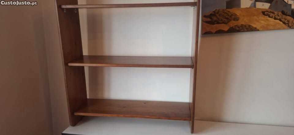 Consola + prateleiras + quadro
