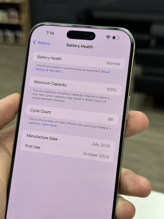 iPhone 16 Pro Max 256gb Natural Titanium Neverlock Ідеальний стан!